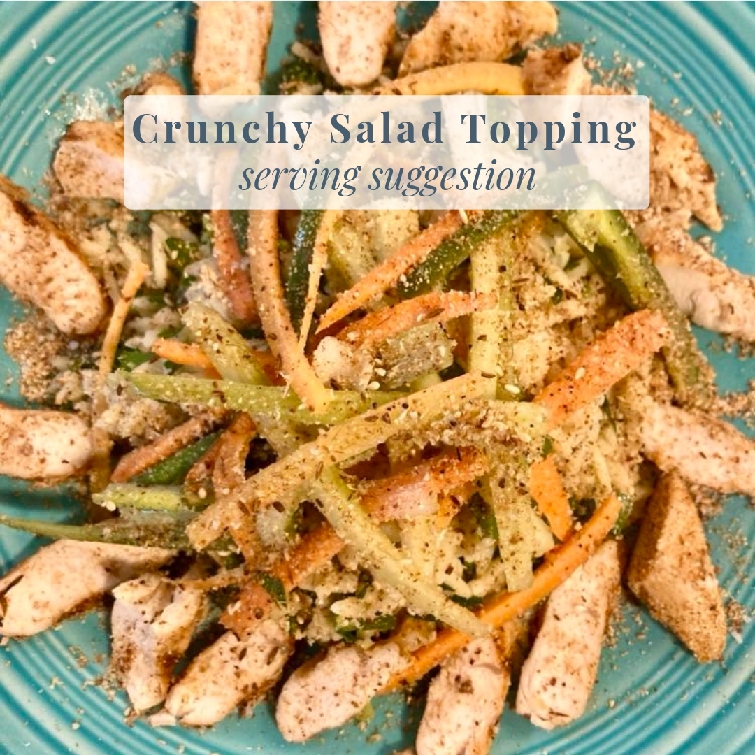 Crunchy Salad Topping - 1.75 oz. glass jar