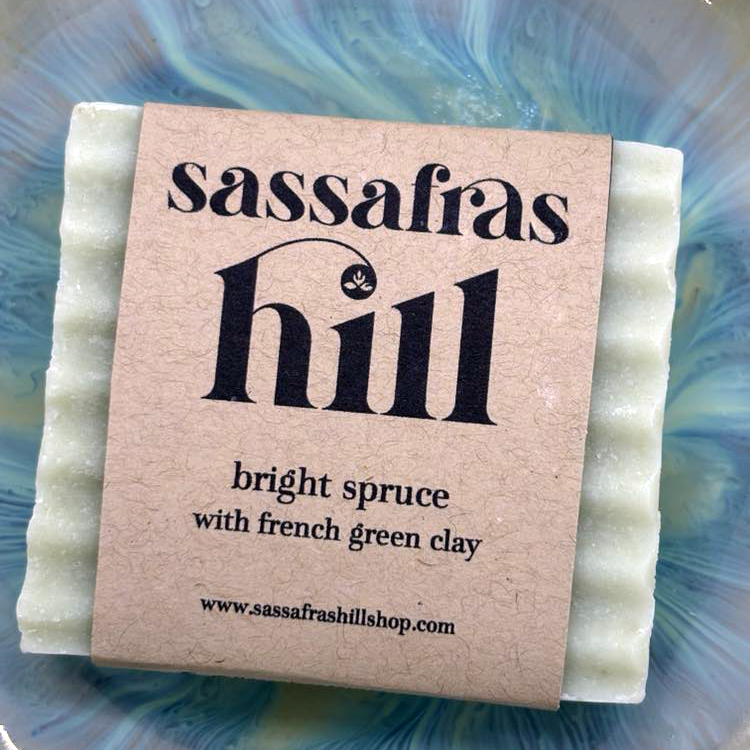 Bright Spruce Body Bar - w/ French Green Clay