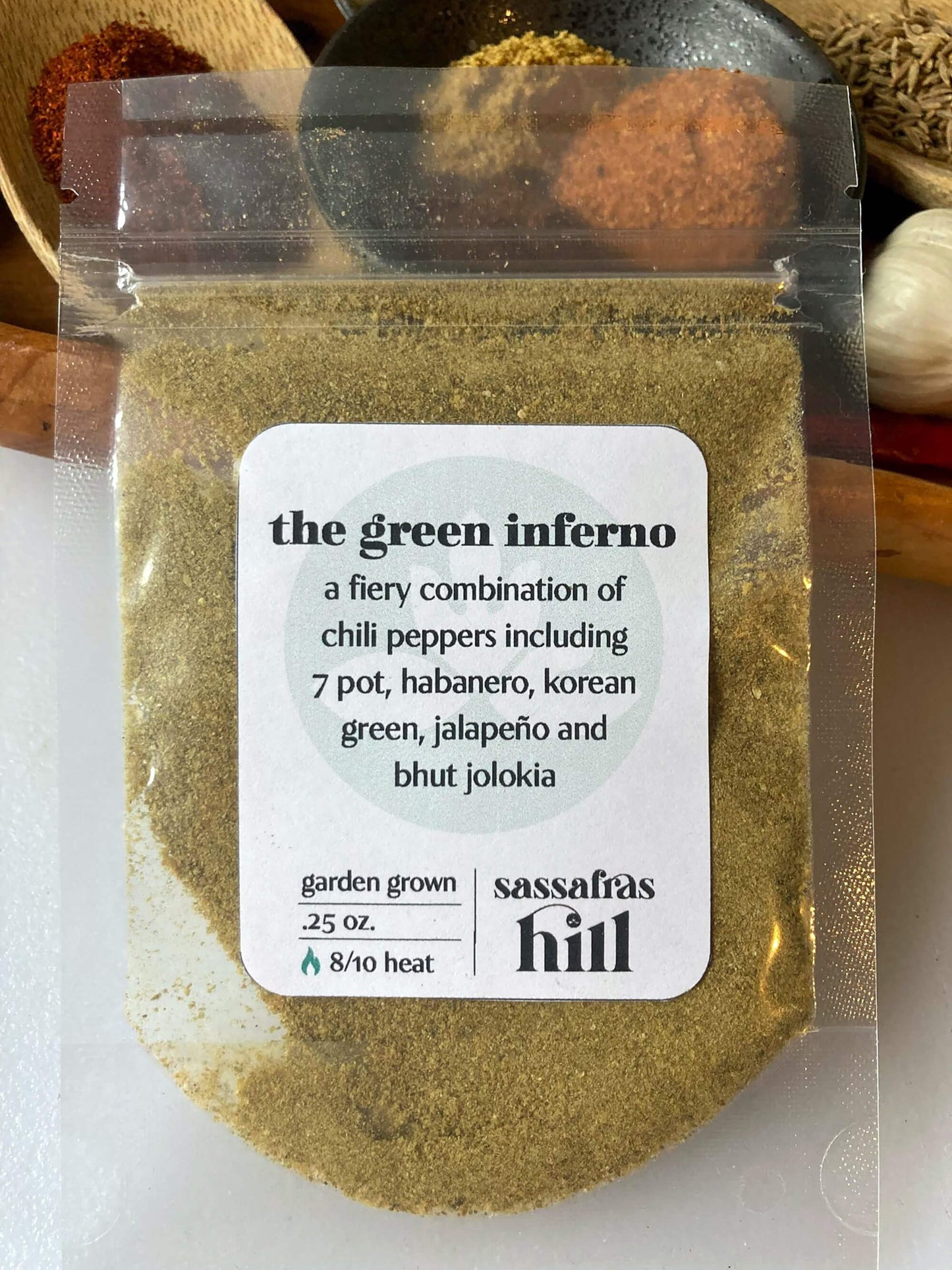 The Green Inferno - Chili Powder Spice Blend