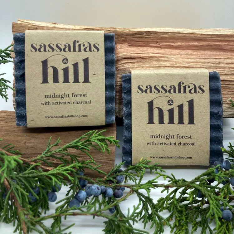 Sassafras Hill Soap Body Bar - Midnight Forest Scent