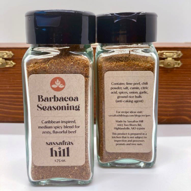 Barbacoa Seasoning - 1.75 oz. glass jar