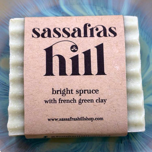 Bright Spruce Body Bar - w/ French Green Clay