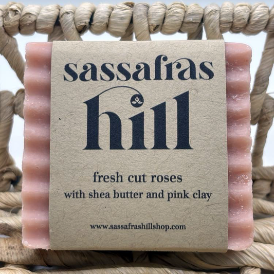 Fresh Cut Roses Body Bar - w/ Shea Butter and Pink Clay