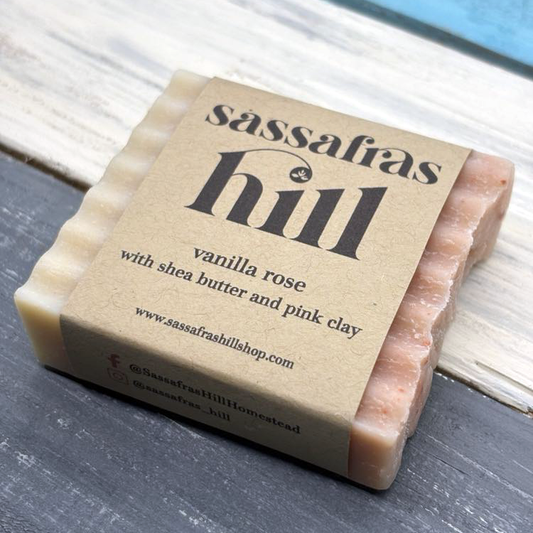 Vanilla Rose Body Bar - w/ Shea Butter
